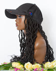 kimmie cap black hair side