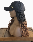 Kimmie Cap | Short Synthetic 12" Faux Loc Wig