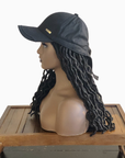 kimmie cap short braids black side