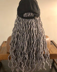 Casquette Kimmie | Perruque Synthétique Longue Faux Loc 18"