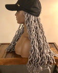 Casquette Kimmie | Perruque Synthétique Longue Faux Loc 18"