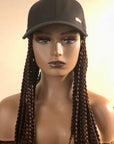 kimmie cap braids in brown front